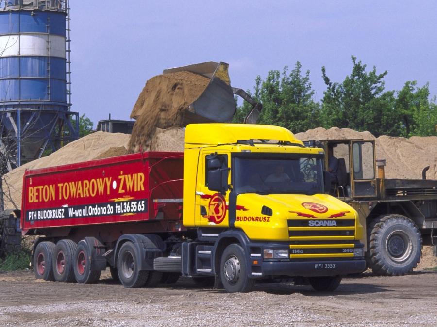  Scania T114G 340 4x2 1995 года  (фото 1 из 1)